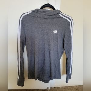 Adidas running shirt.